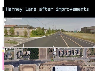 Harney Lane after improvements
 