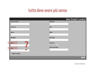 tutto deve avere più senso

?
S. Wachter-Boettcher

 