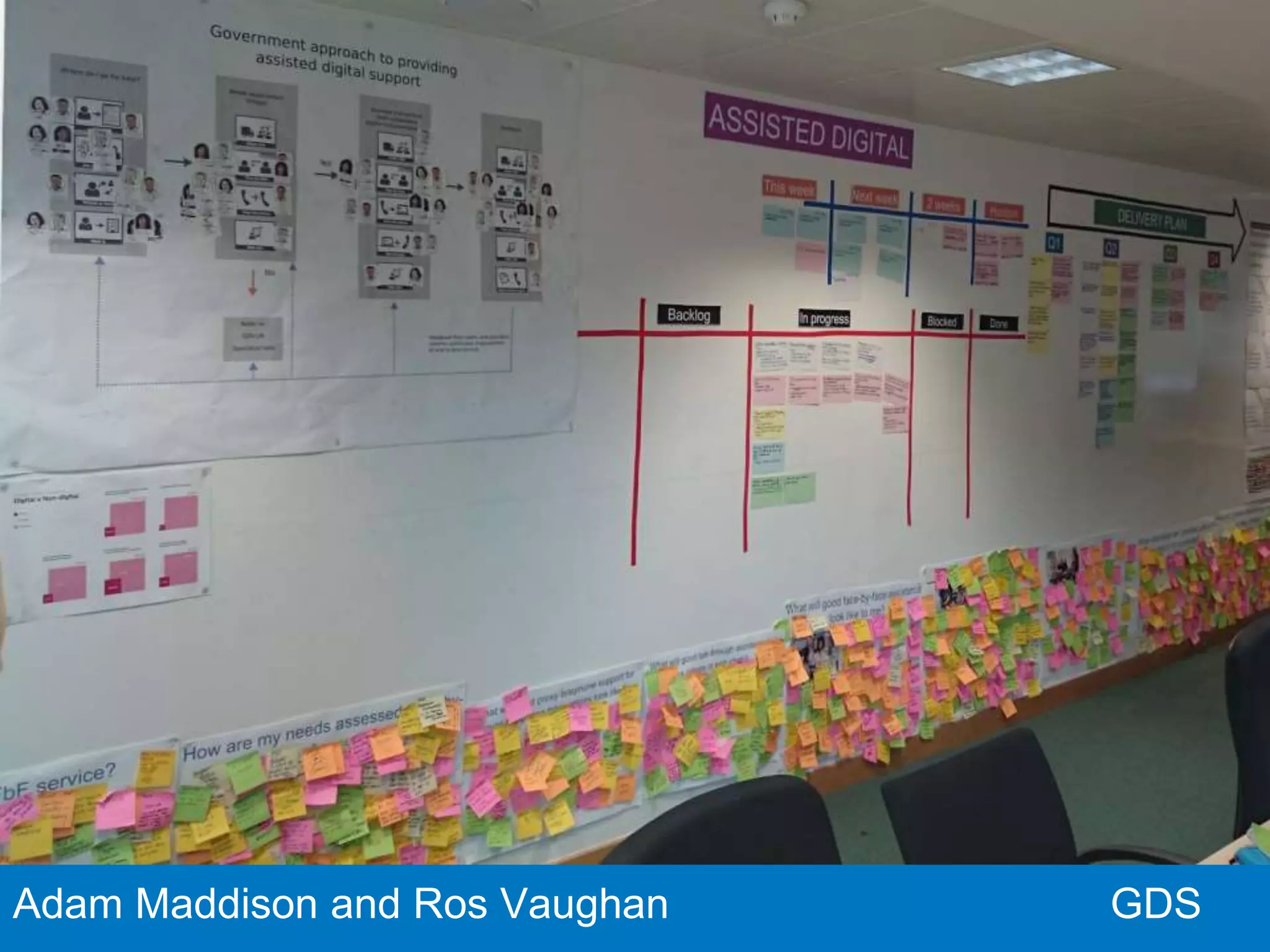 GDSAdam Maddison and Ros Vaughan
 