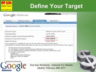 Define Your Target 