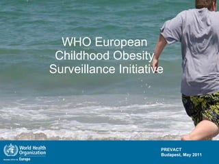 WHO European  Childhood Obesity  Surveillance Initiative 