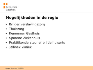 Mogelijkheden in de regio Brijder verslavingszorg Thuiszorg Kennemer Gasthuis Spaarne Ziekenhuis Praktijkondersteuner bij de huisarts Jellinek kliniek 