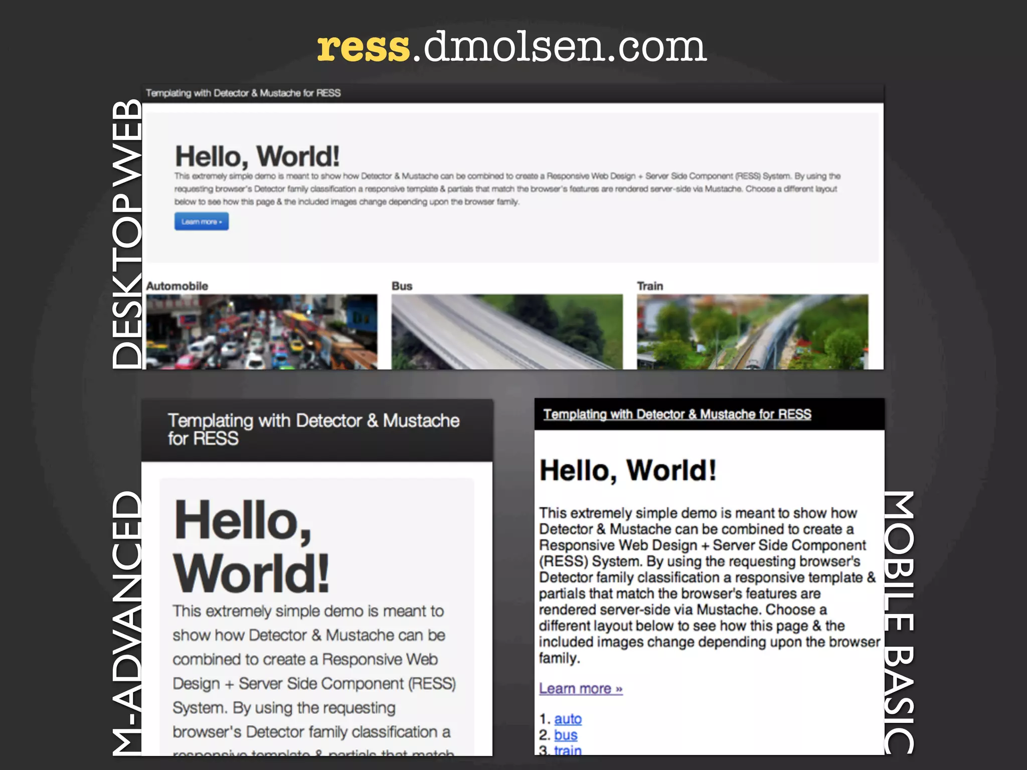 M-ADVANCED     DESKTOP WEB
                             ress.dmolsen.com




MOBILE BASIC
 