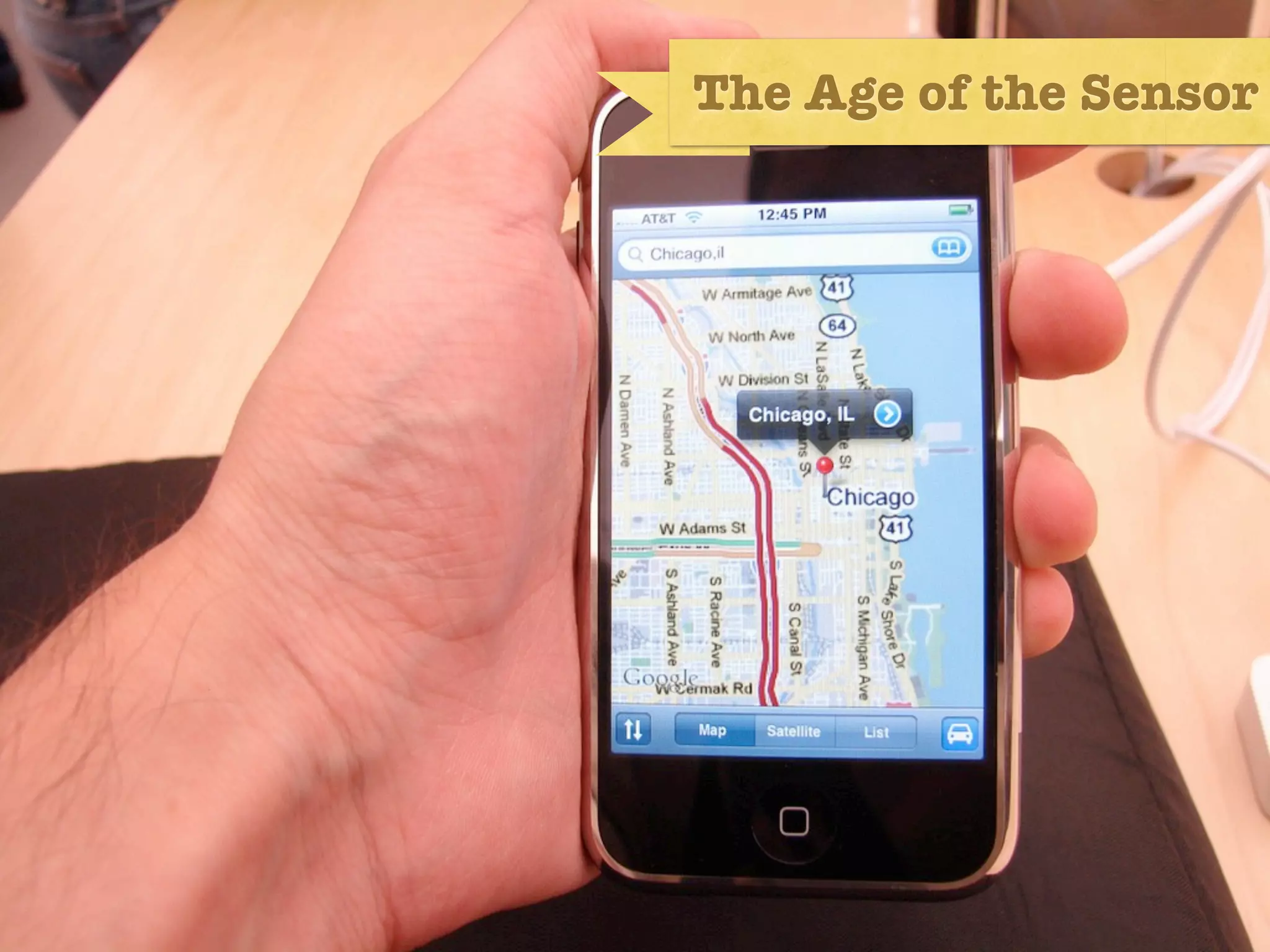 The Age of the Sensor
 