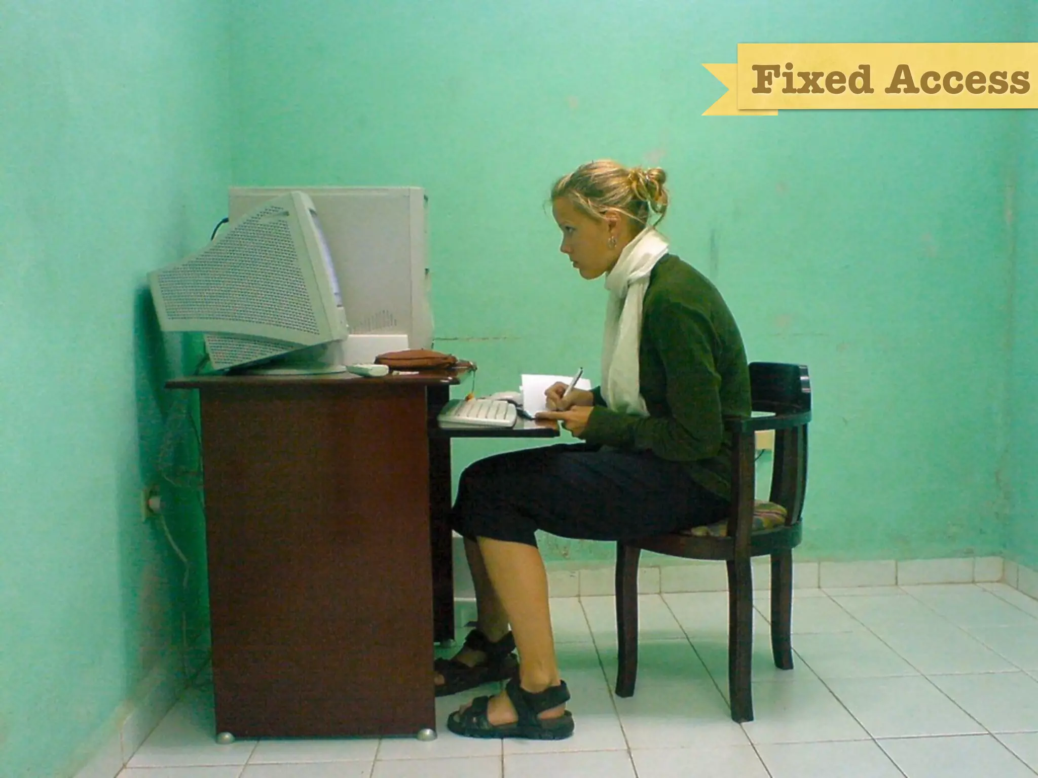 Fixed Access




24-7 access, two way
 