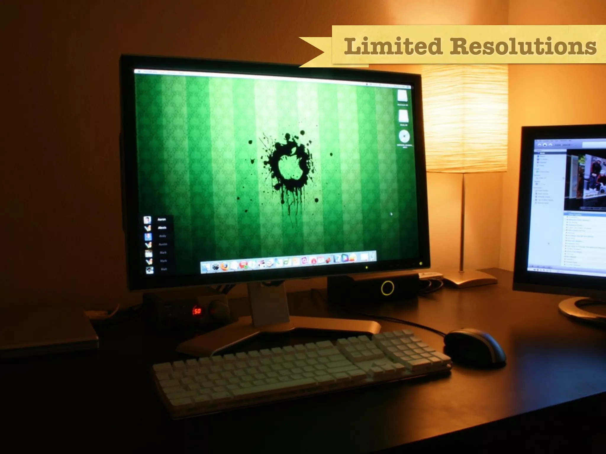 Limited Resolutions




24-7 access, two way
 