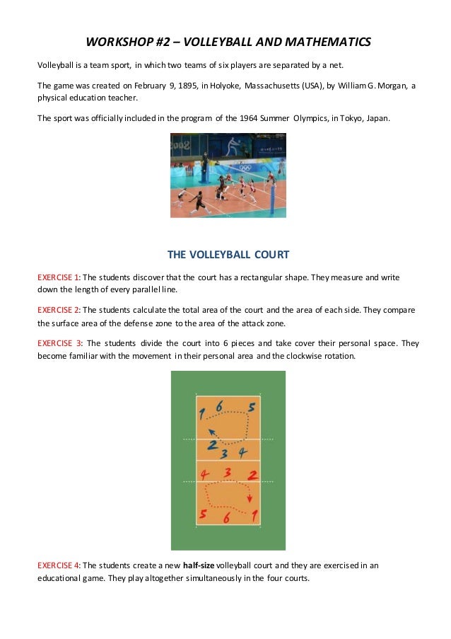 2 volleyball & mathematics