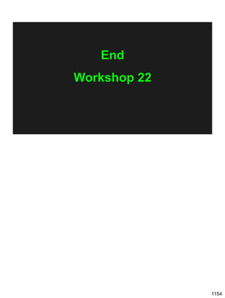 End
Workshop 22
1154
 