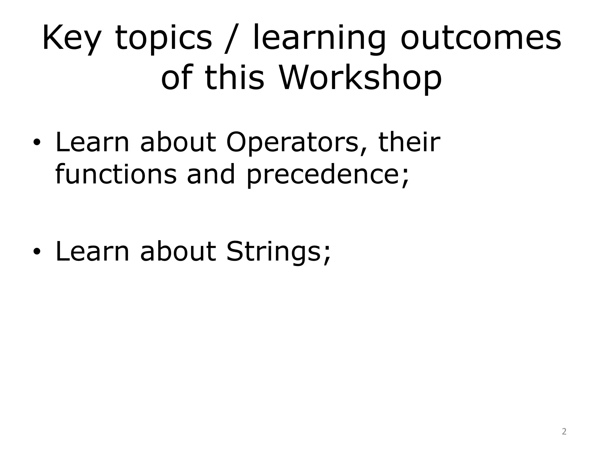 Workshop 2 coding_principles | PPT