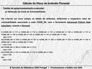 Processamento e Análise com QGIS