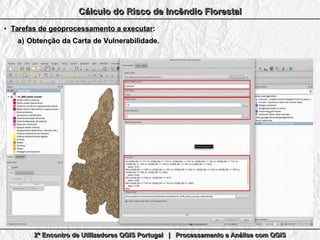 Processamento e Análise com QGIS