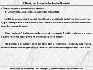 Processamento e Análise com QGIS