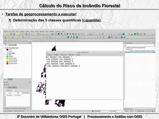 Processamento e Análise com QGIS