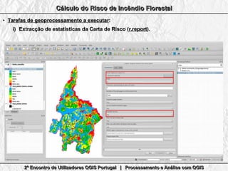 Processamento e Análise com QGIS