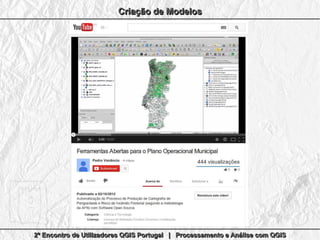 Processamento e Análise com QGIS