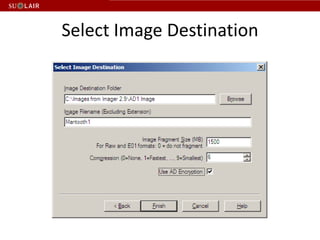 Select Image Destination
 