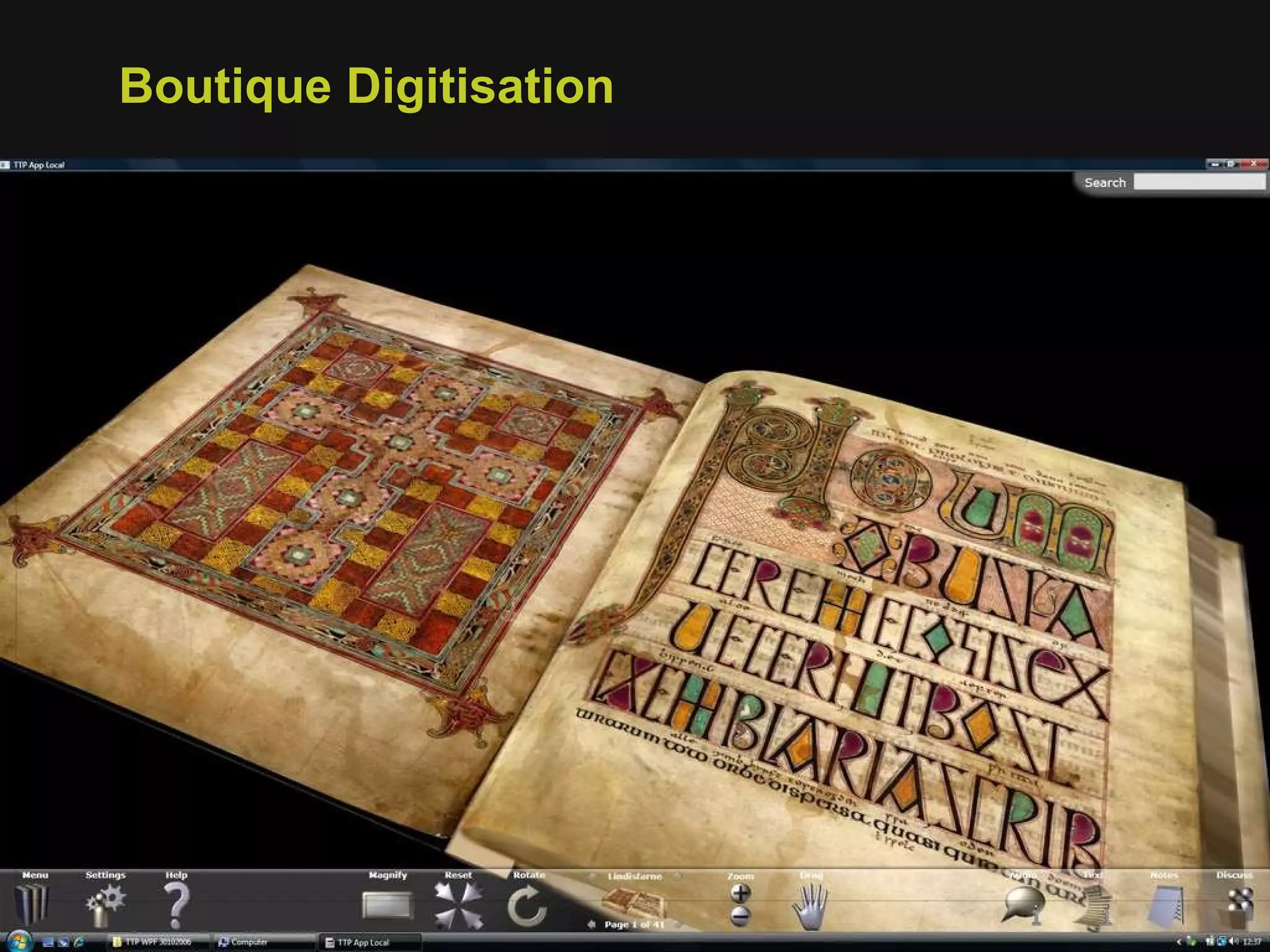 Boutique Digitisation  