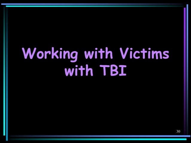 Workshop 30 Safety Planning Tbi Handout | PDF