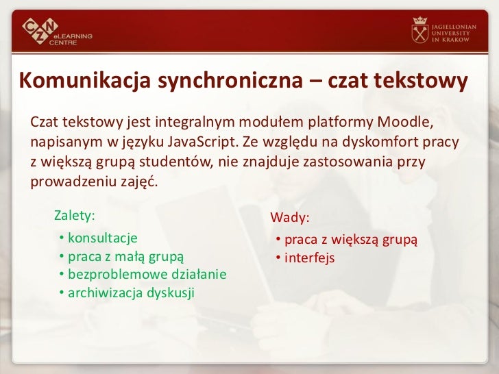 Wady I Zalety Zdalnego Nauczania Rozprawka Workshop 4 - Platformy Zdalnego Nauczania - Jagiellonian University,
