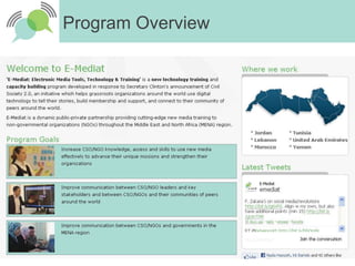 Program Overview
 