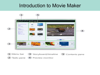 Introduction to Movie Maker
 