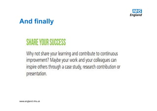 Transforming End of Life Care in Acute Hospitals AM Workshop 5: Summary ...