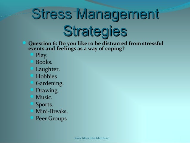 life meaning of processes the 7 SMART setting reduction 6 for Workshop goal stress