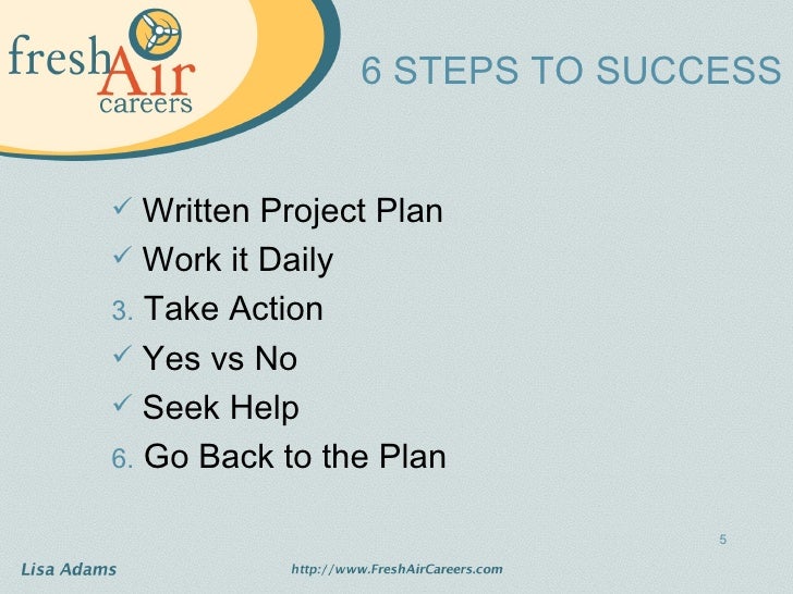job search action plan