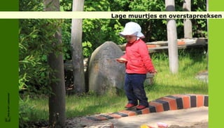 Lage muurtjes en overstapreeksen
FRIS IN HET LANDSCHAP
 