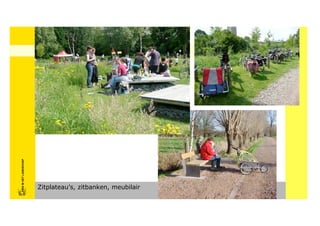FRISFRIS IN HET LANDSCHAP
     IN HET LANDSCHAP




Zitplateau’s, zitbanken, meubilair
 