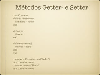 Workshop Ruby on Rails dia 1 ruby-pt