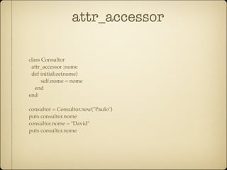 Workshop Ruby on Rails dia 1 ruby-pt