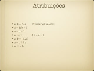 Workshop Ruby on Rails dia 1 ruby-pt