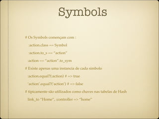 Workshop Ruby on Rails dia 1 ruby-pt