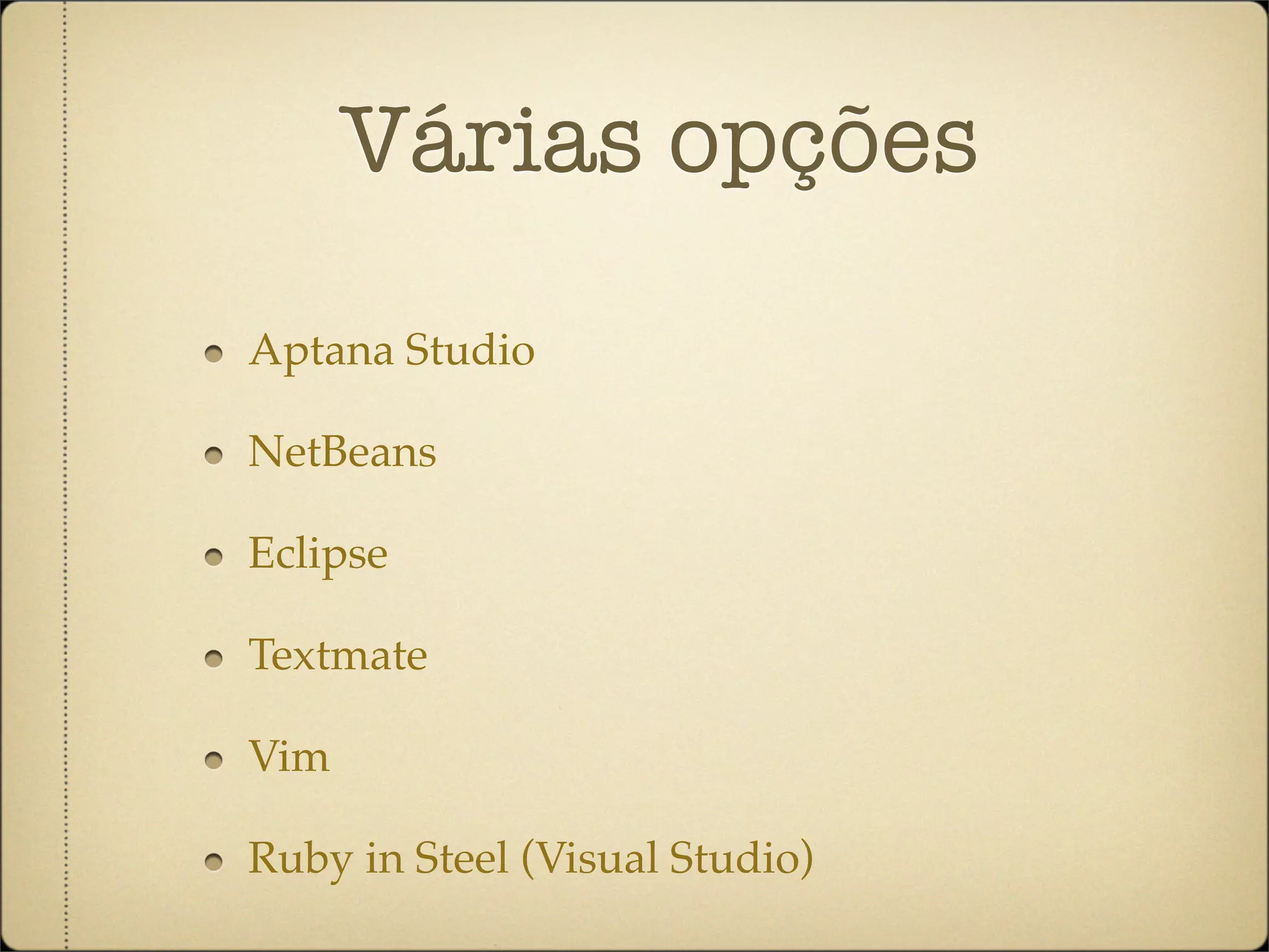 Workshop Ruby on Rails dia 2 ruby-pt