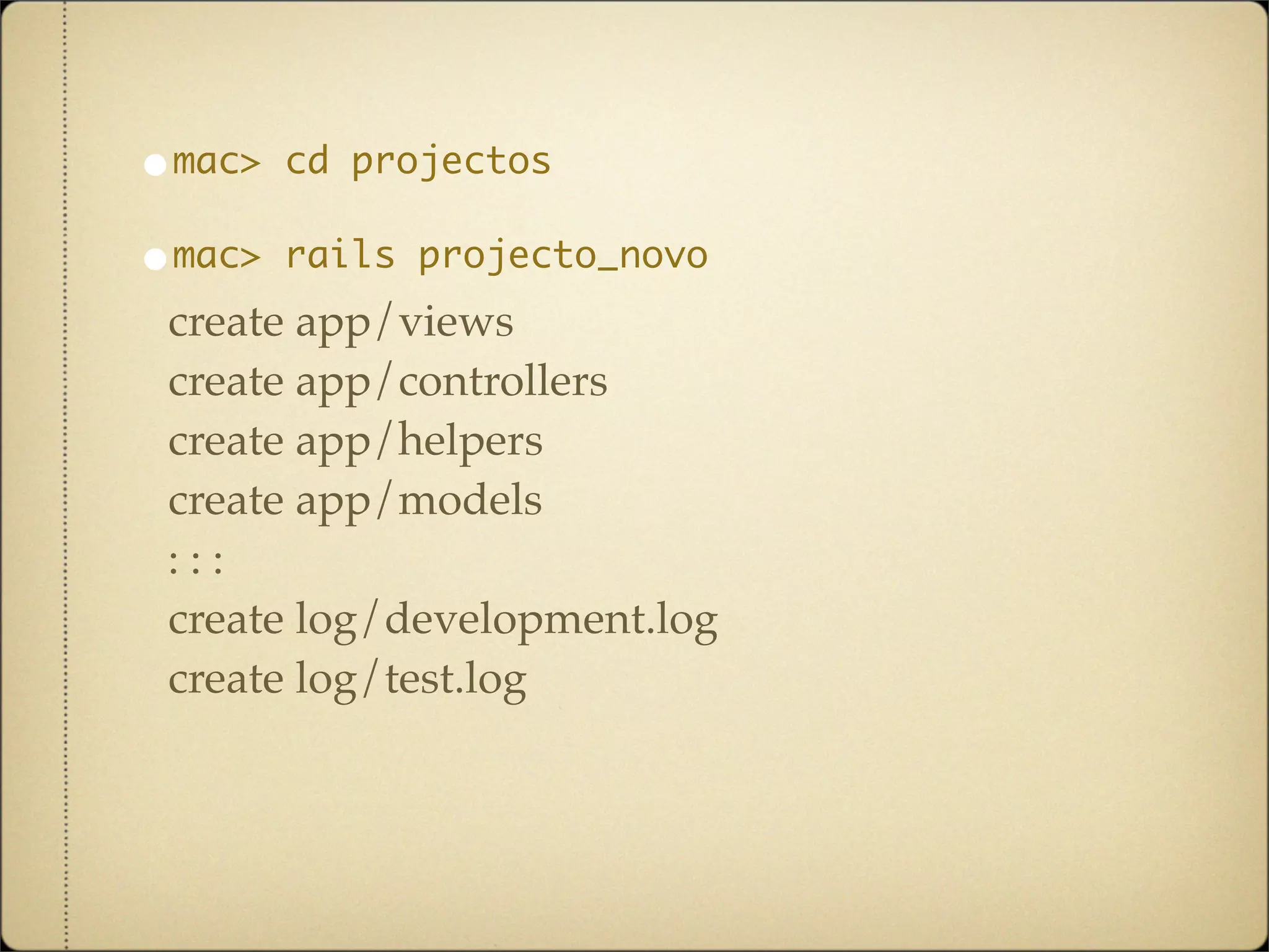 Workshop Ruby on Rails dia 2 ruby-pt