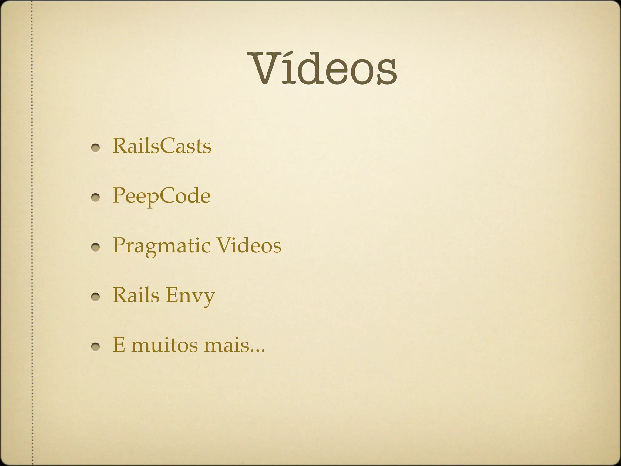 Workshop Ruby on Rails dia 2 ruby-pt