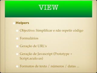 Workshop Ruby on Rails dia 2  ruby-pt