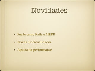 Workshop Ruby on Rails dia 2  ruby-pt