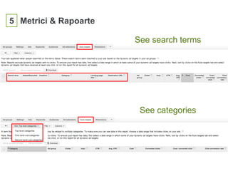 5 Metrici & Rapoarte
See search terms
See categories
 