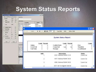 System Status Reports
 