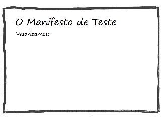 Workshop Agile Testing Mindset