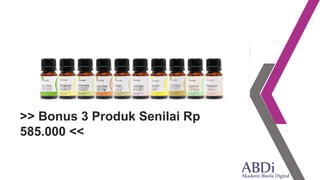>> Bonus 3 Produk Senilai Rp
585.000 <<
 