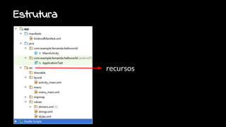 Estrutura
recursos
 