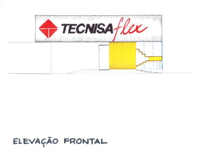 Projeto Sustentável para Estandes Imobiliários do TECNISA Flex