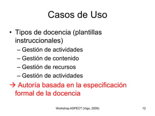 Workshop Aspect Vigo    Dic 2009