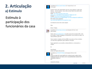 Capacitação dos funcionários