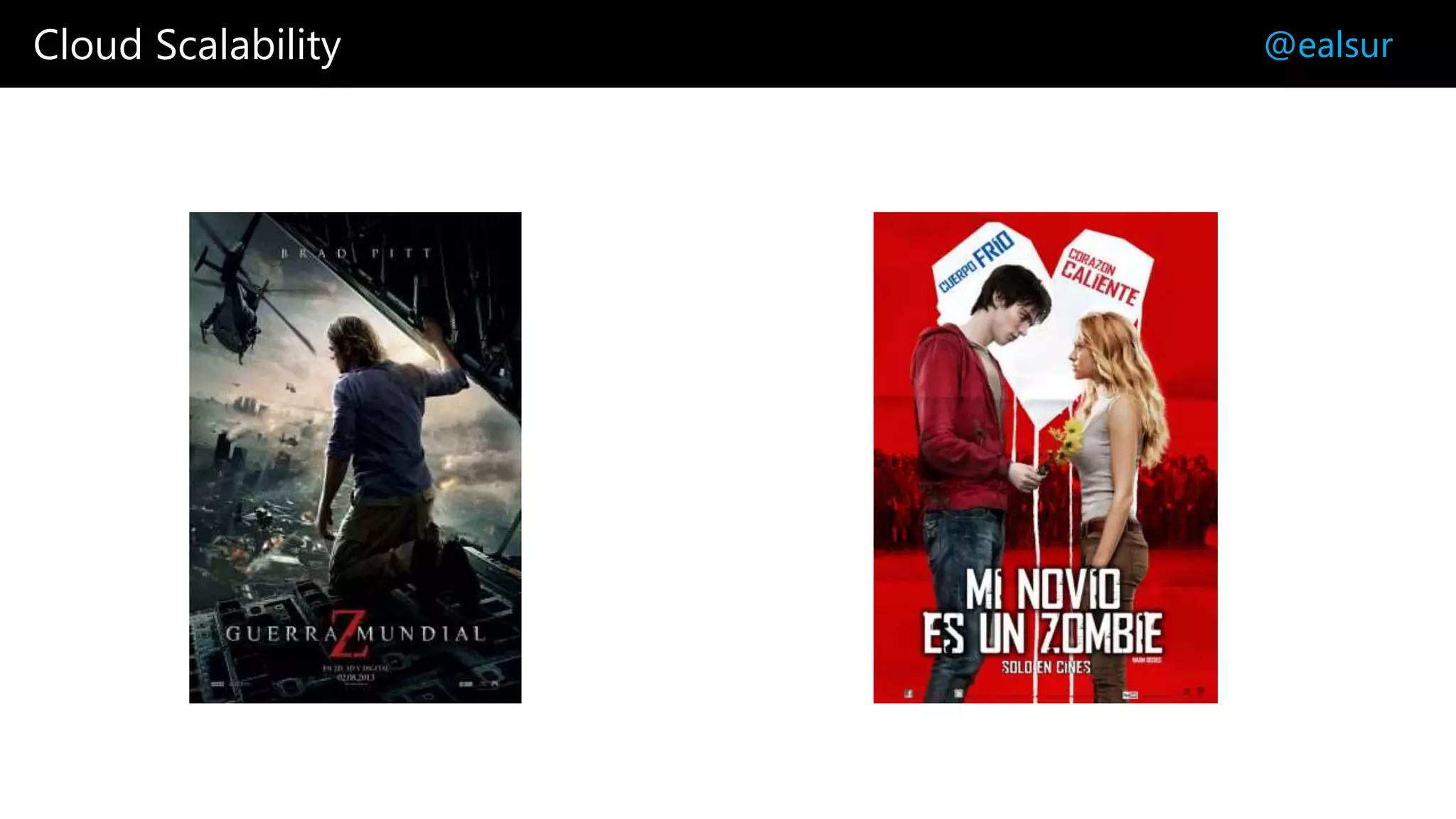 Cloud Scalability @ealsur
 