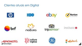 Clientes atuais em Digital
 