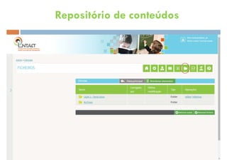 Repositório de conteúdos
 
